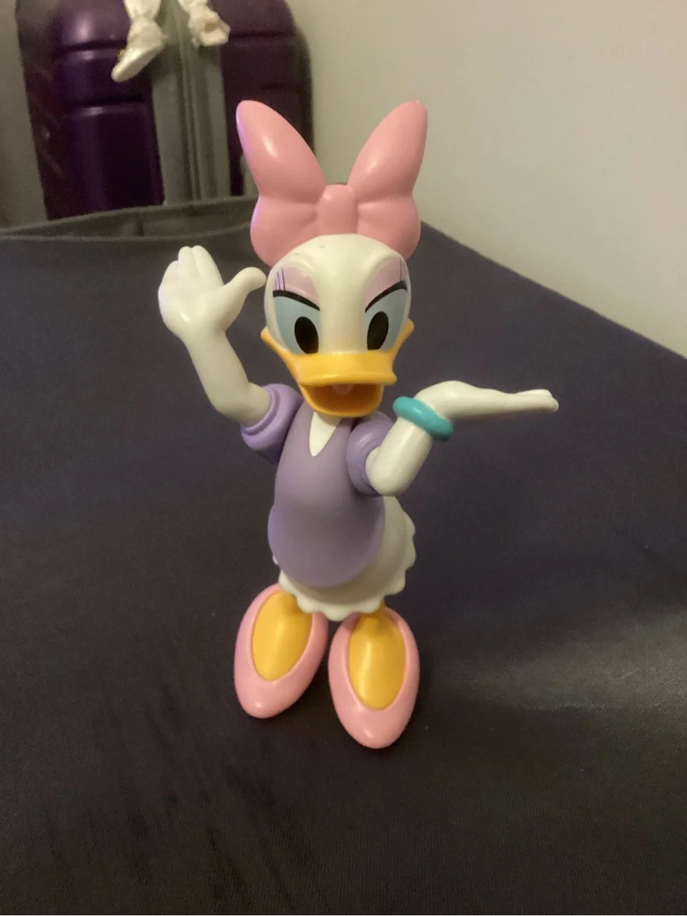 2025 Disney World Parks Daisy Duck Articulated Plastic Figure